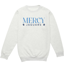 Gildan Light Ash Gray 'MERCY JAGUARS' with Paw Prints