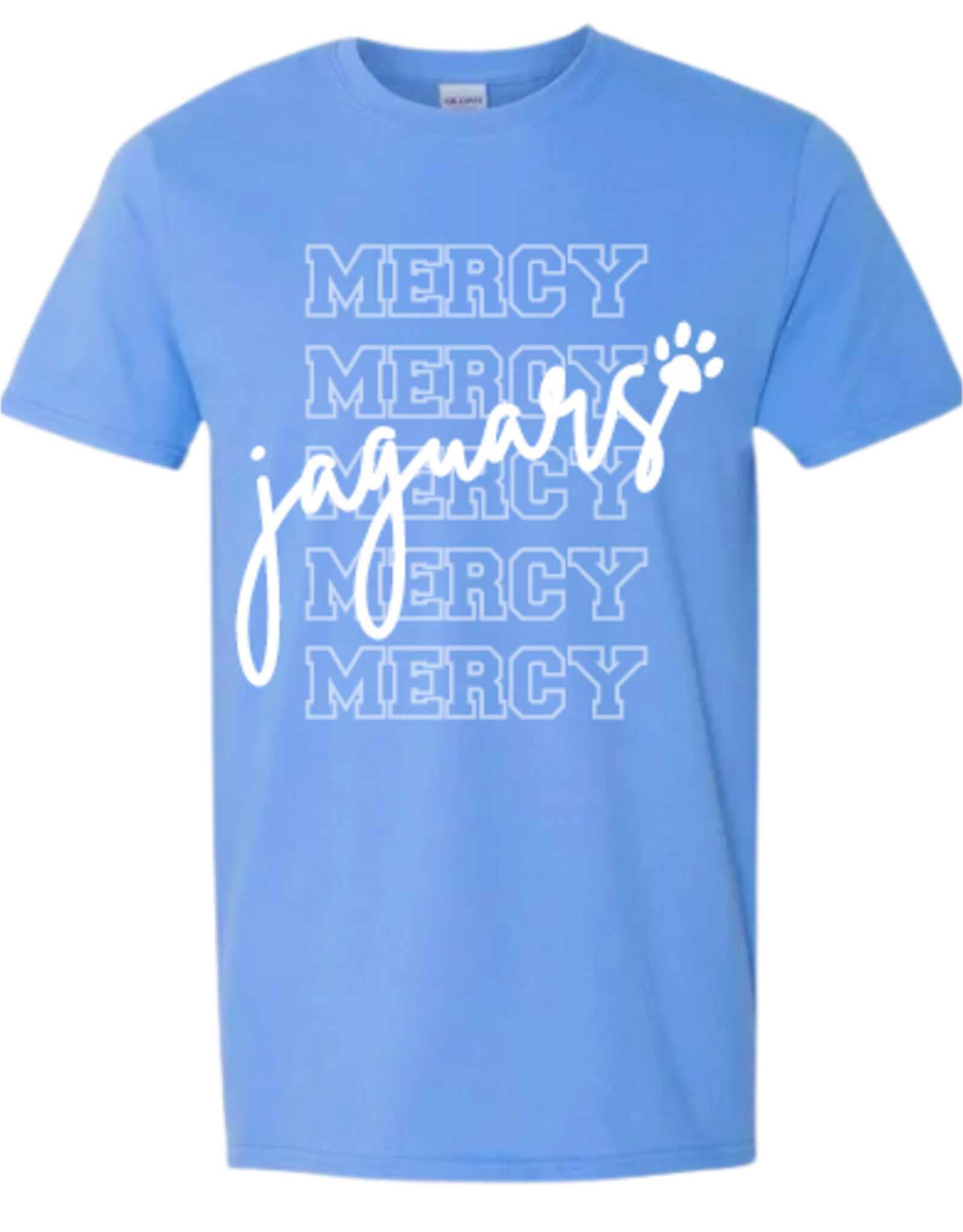 Gildan YOUTH  MERCYx5 JAGUARS IN SCRIPT TEE