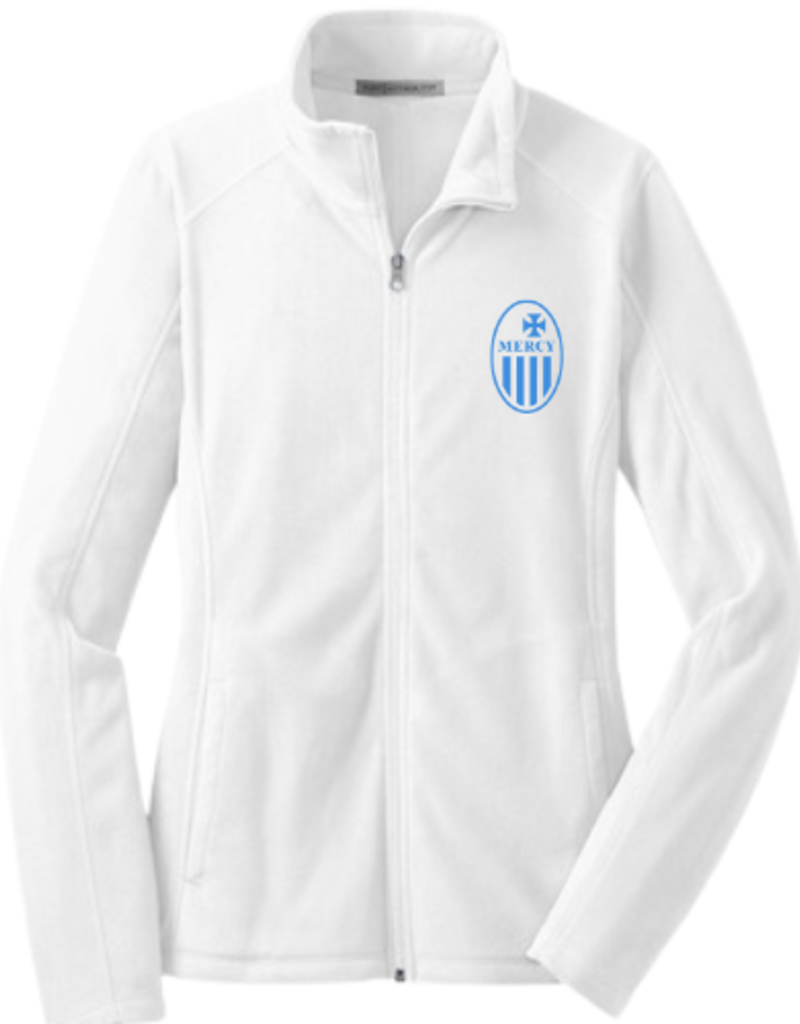 Sport-Tek Embroidered Mercy Crest MicroFleece Full Zip