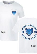 Gildan Mercy Jaguars 1885 Front/Back Tee w/Jaguar Head