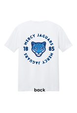Gildan Mercy Jaguars 1885 Front/Back Tee w/Jaguar Head
