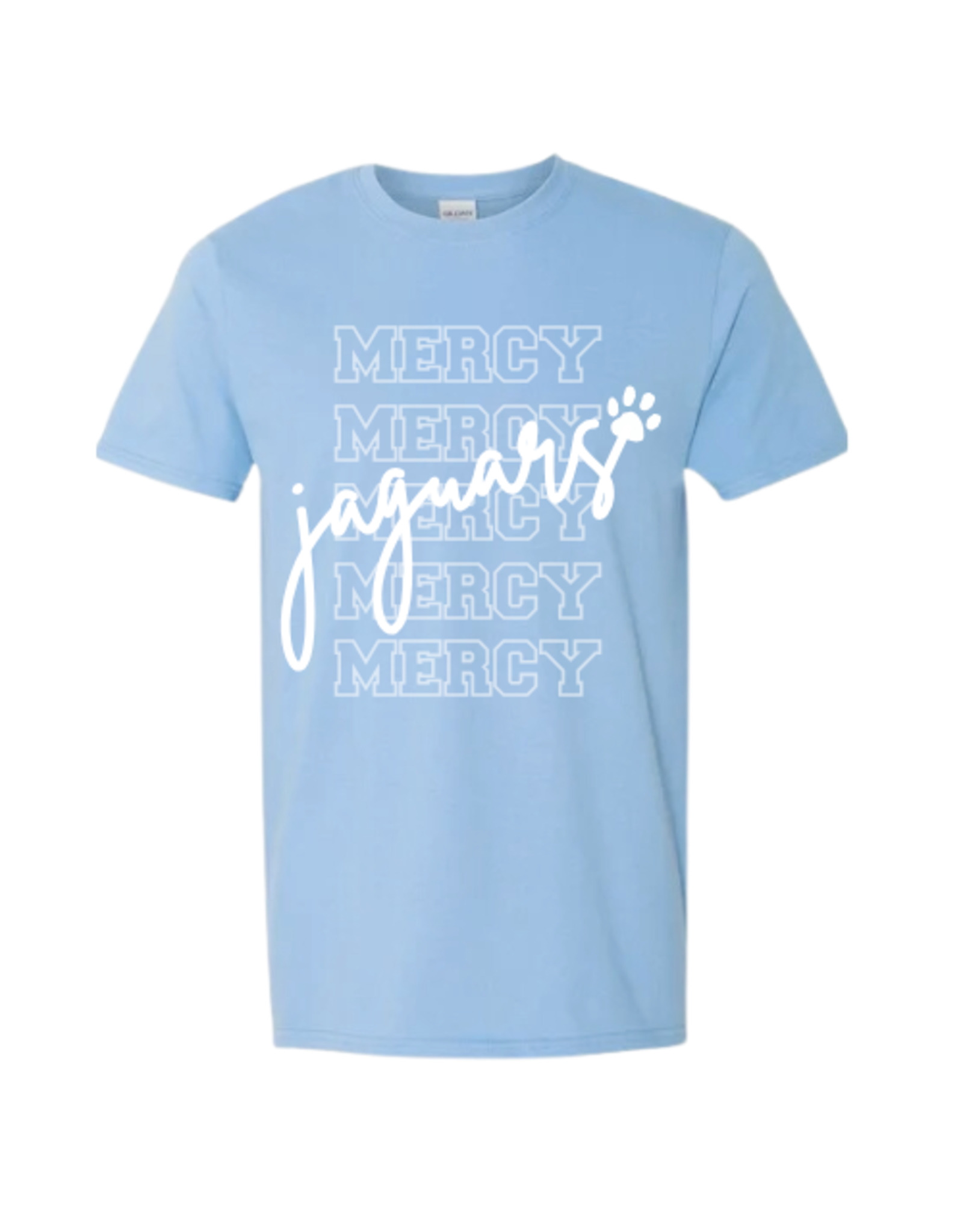 Gildan MERCYx5 JAGUARS IN SCRIPT TEE