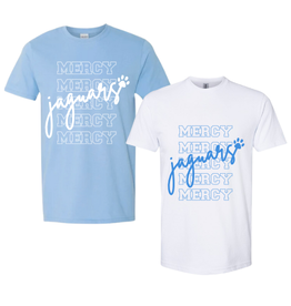 Gildan MERCYx5 JAGUARS IN SCRIPT TEE