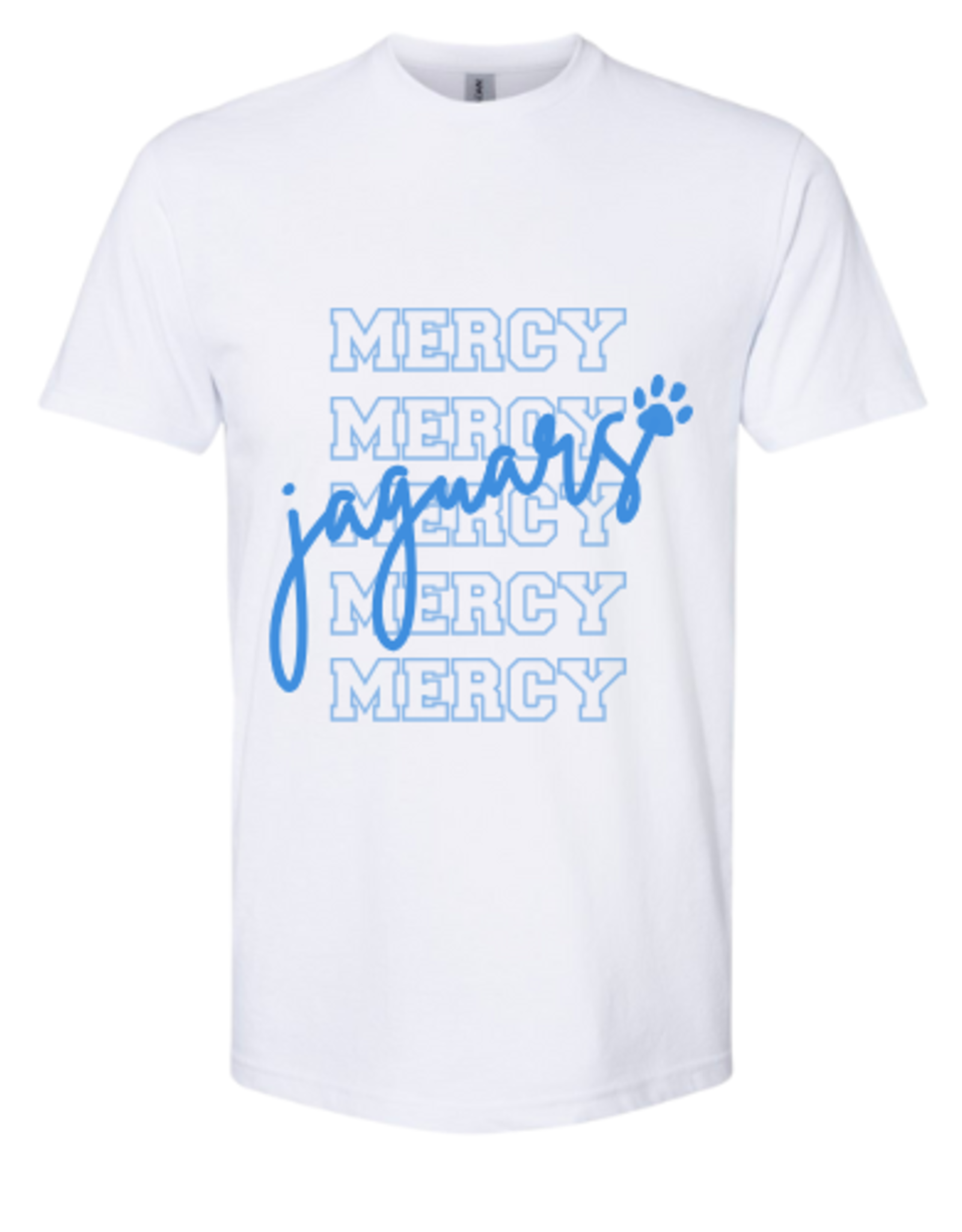 Gildan MERCYx5 JAGUARS IN SCRIPT TEE