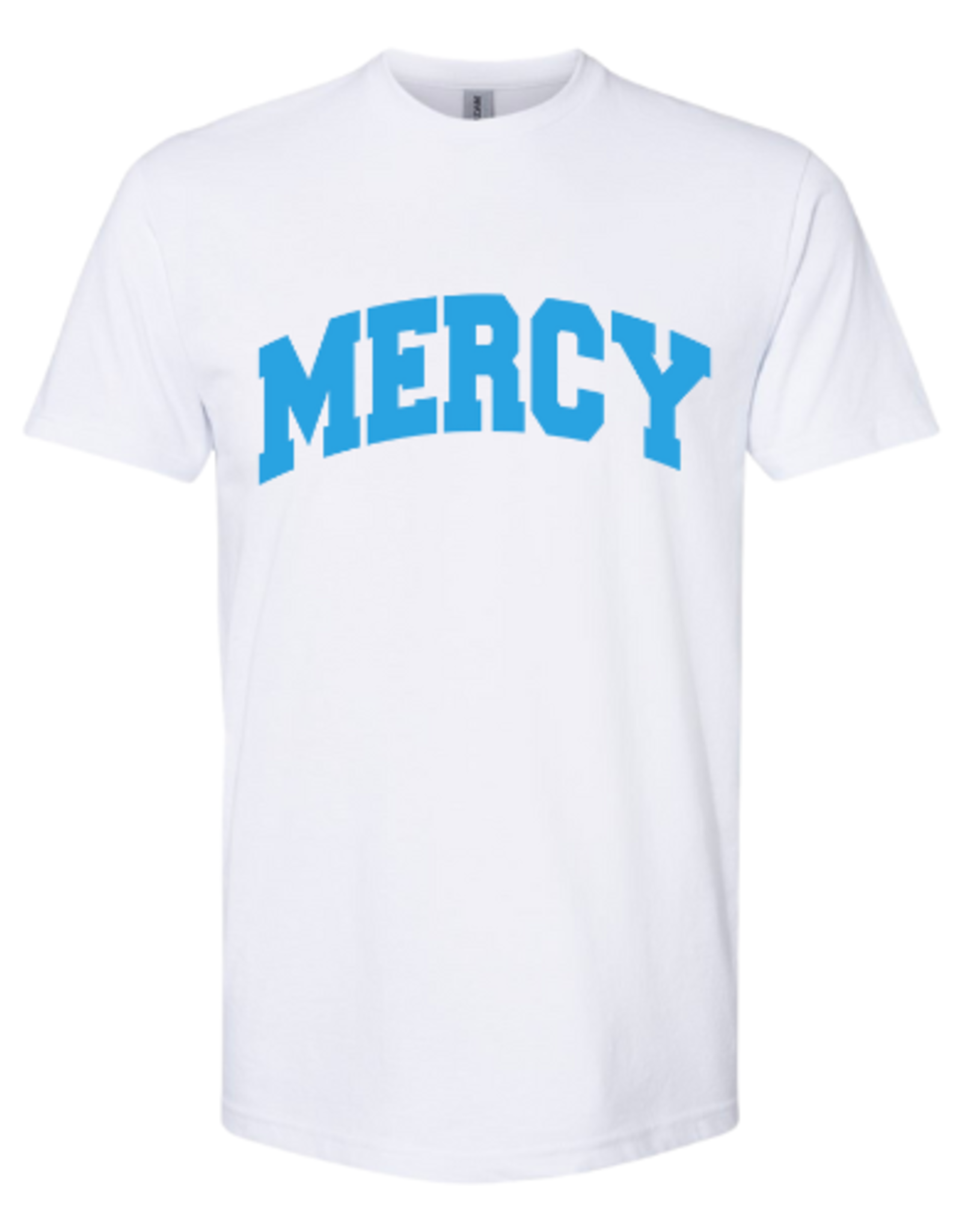 Gildan Arched MERCY Tee (blue/white)