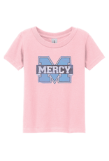 Gildan Youth Distressed Power M Tee Light Pink