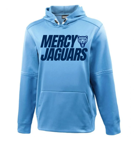 Pennant Light Blue Dr-Fit MERCY JAGUARS jag head hoodie
