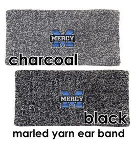 LOGOFIT Marled Yarn Power M Embroidered Ear Band