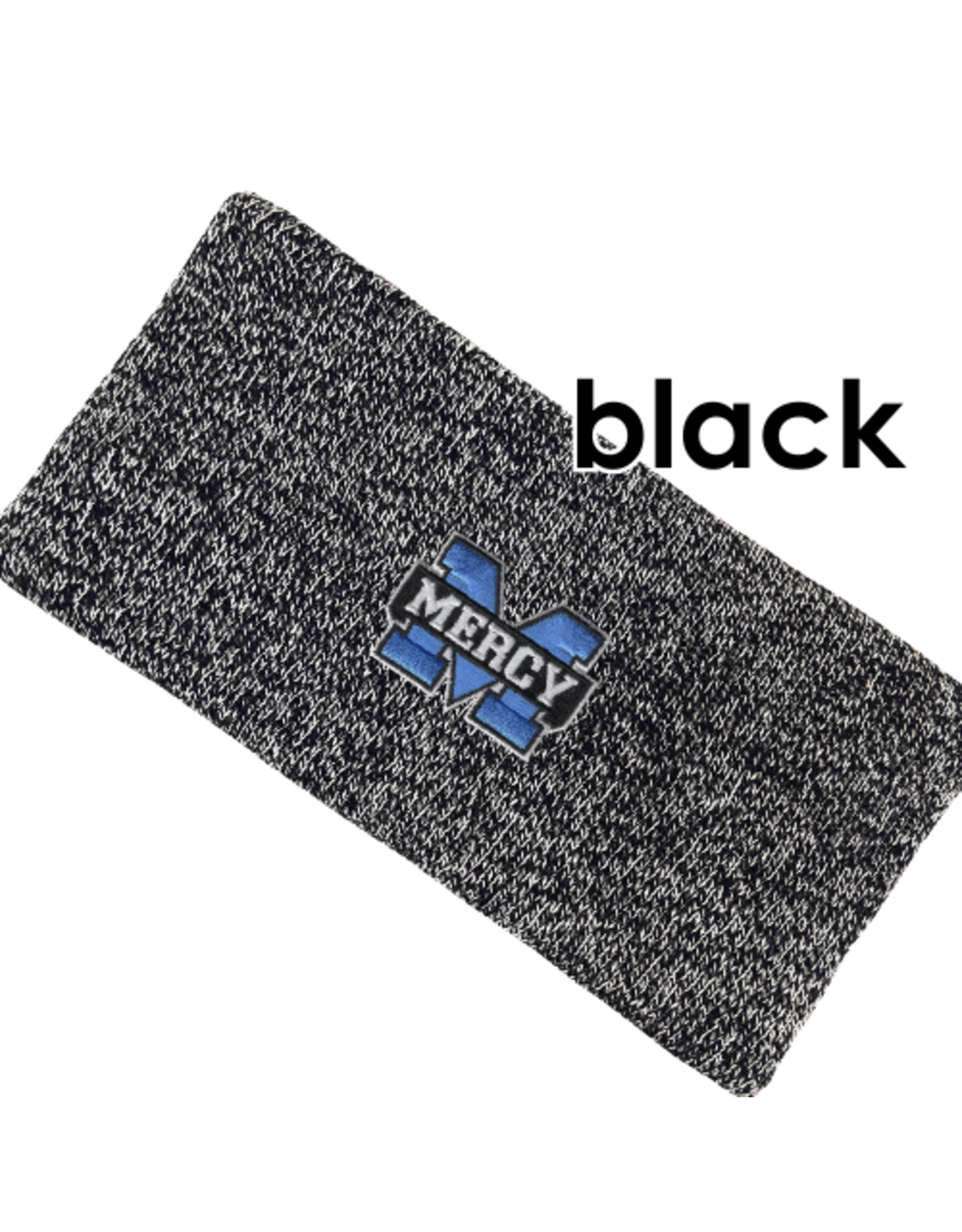 LOGOFIT Marled Yarn Power M Embroidered Ear Band