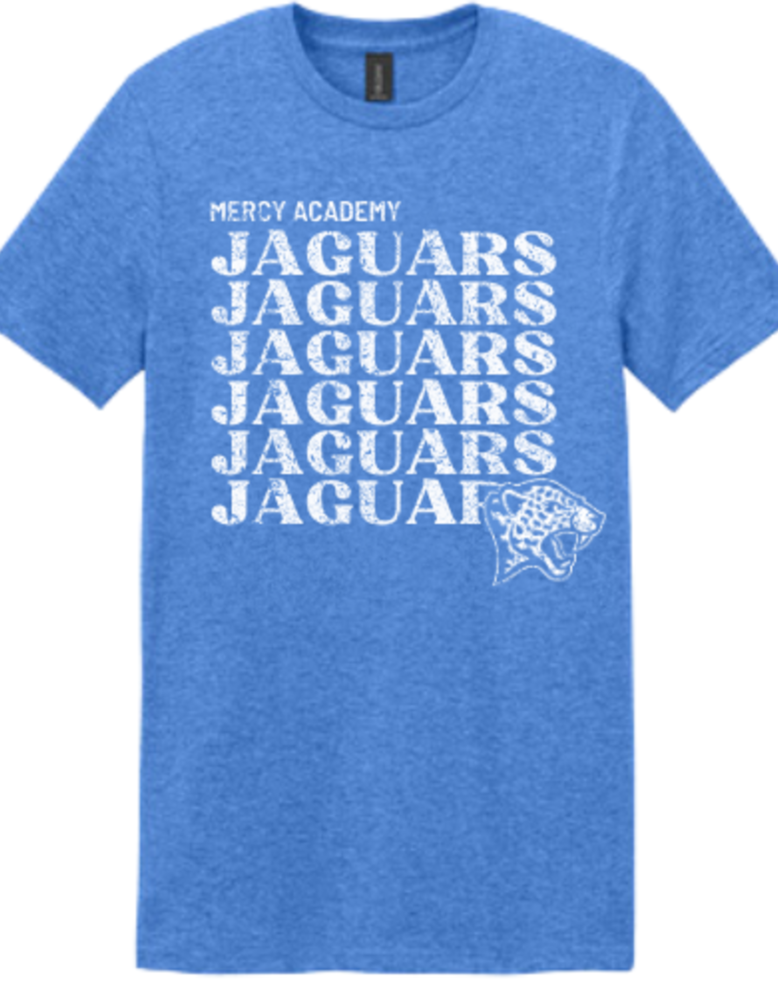 Gildan Vintage Blue Jaguars Repeat Jag Head