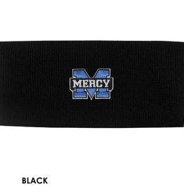 LOGOFIT Solid Yarn Power M Embroidered Knit Ear Band