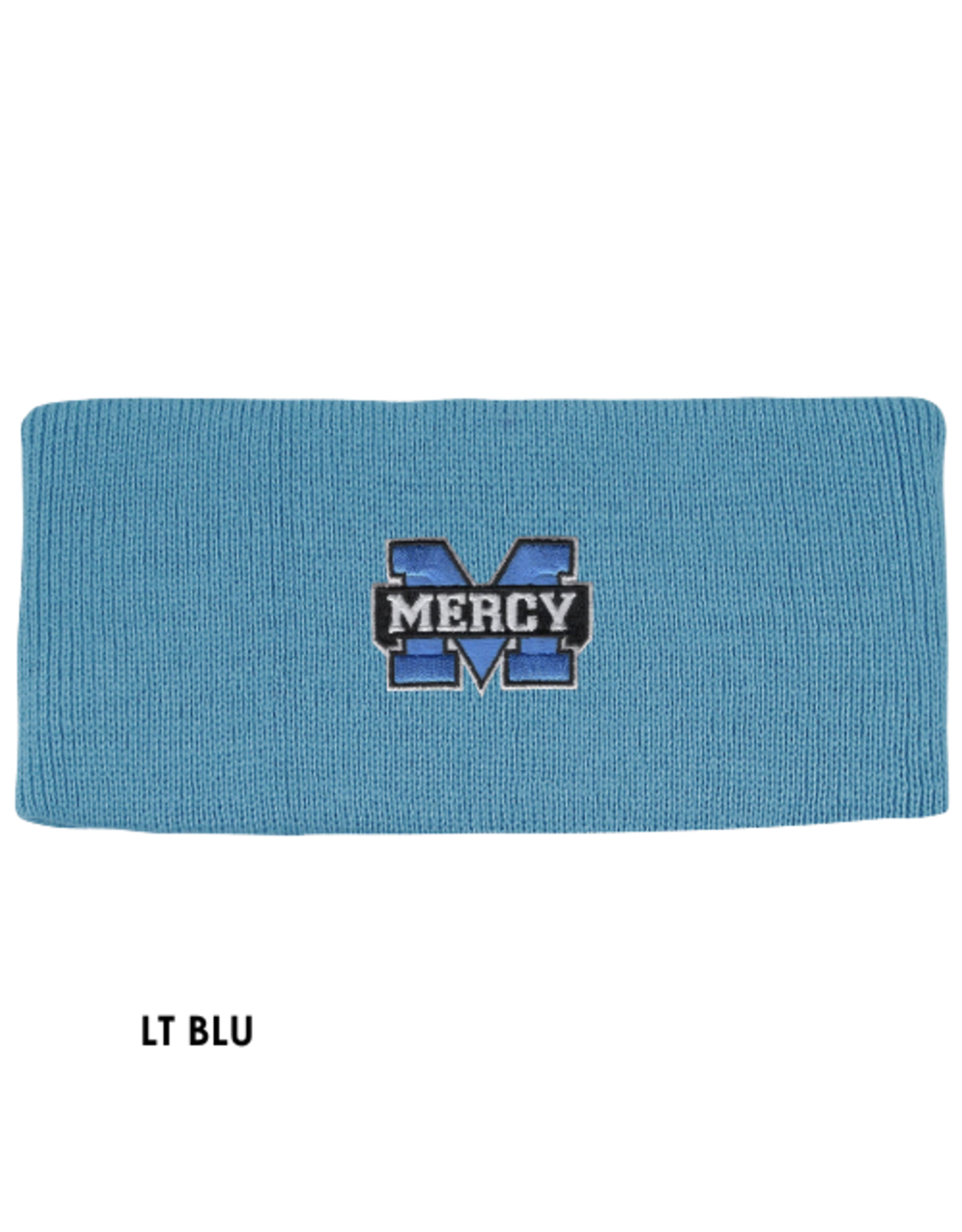 LOGOFIT Solid Yarn Power M Embroidered Knit Ear Band
