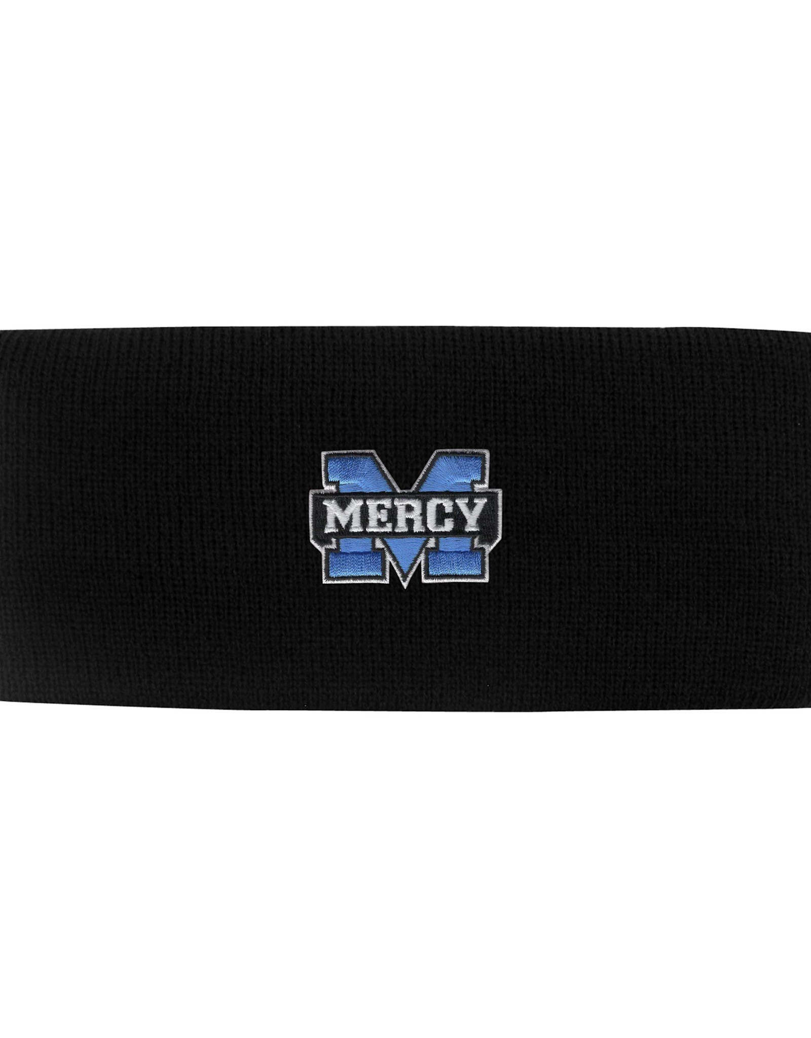 LOGOFIT Solid Yarn Power M Embroidered Knit Ear Band