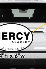 jukebox print MERCY Academy Louisville Ky Black/White Decal