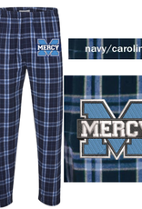 boxercraft Blue Power M Embroidered  Navy/Carolina Plaid PJ Pants