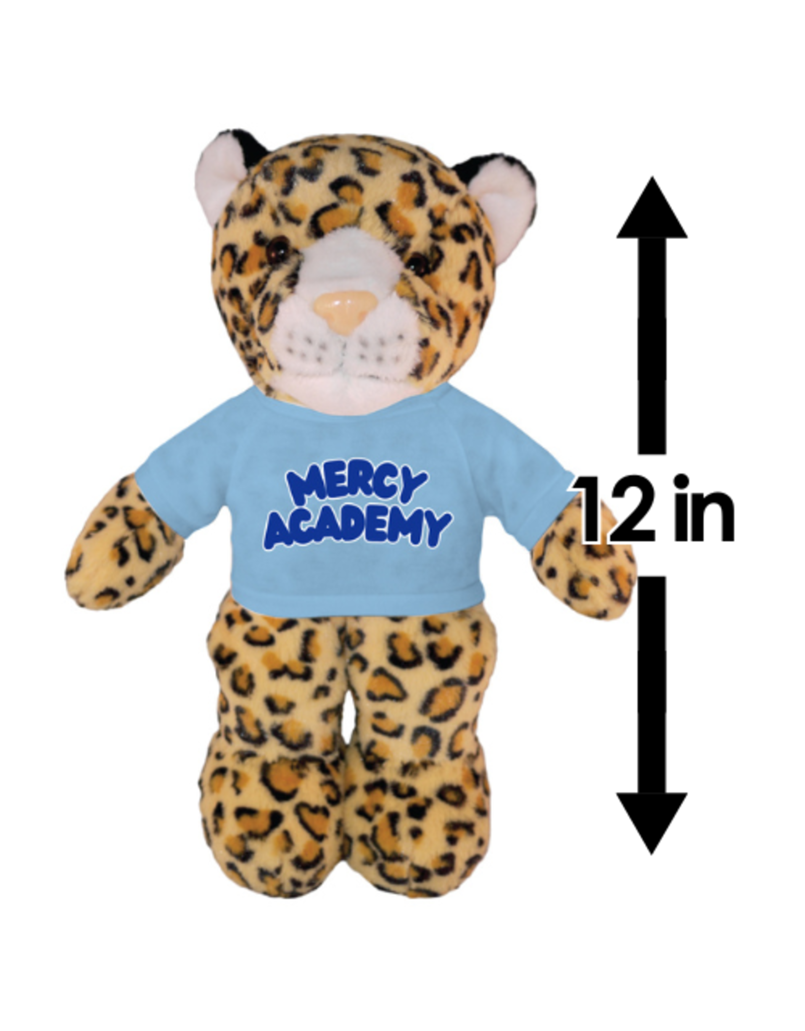BADE TEAM Jaguar Bean Buddy in Light Blue  Mercy Tshirt (large)