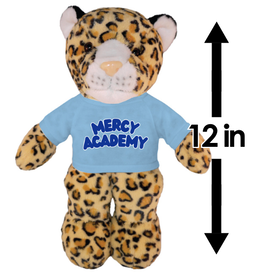 BADE TEAM Jaguar Bean Buddy in Light Blue  Mercy Tshirt (large)