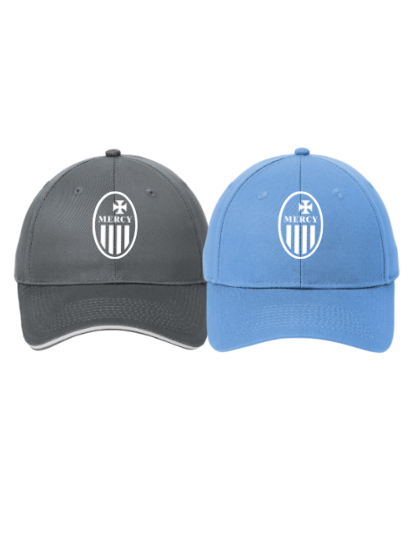 Port & Company Mercy Crest Embroidered Velcro Back Hat