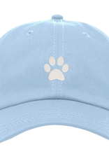 Embroidered Adjustable Paw Print Hat "MERCY JAGUARS" on back