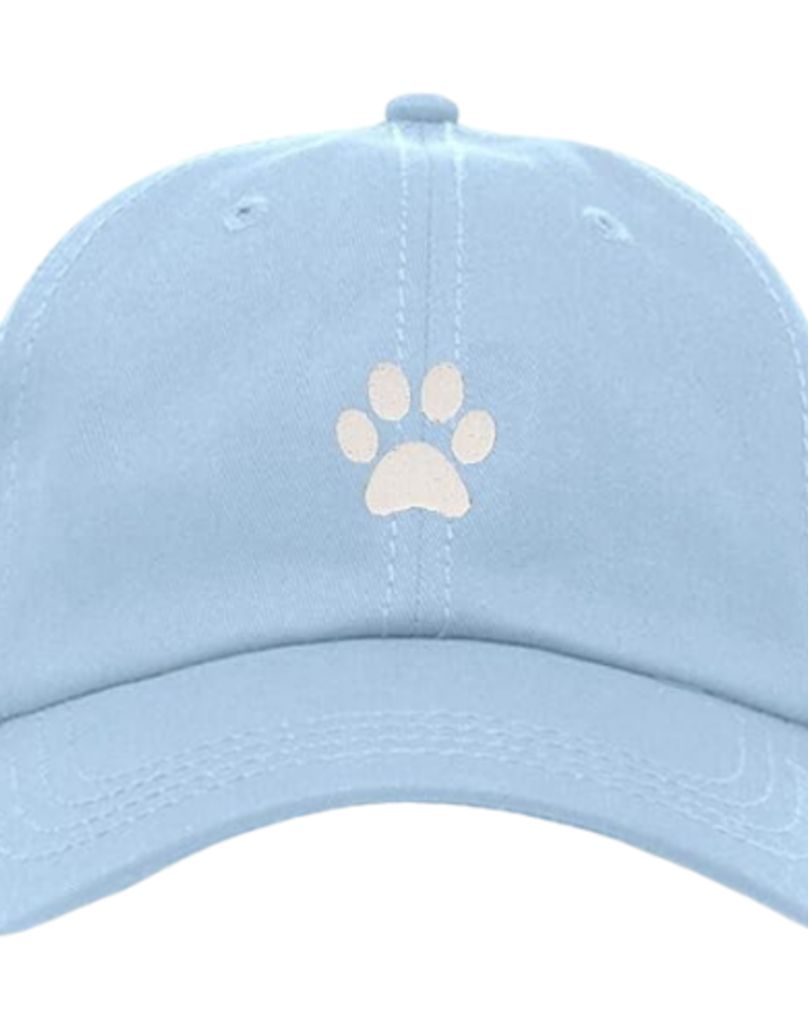 Embroidered Adjustable Paw Print Hat "MERCY JAGUARS" on back