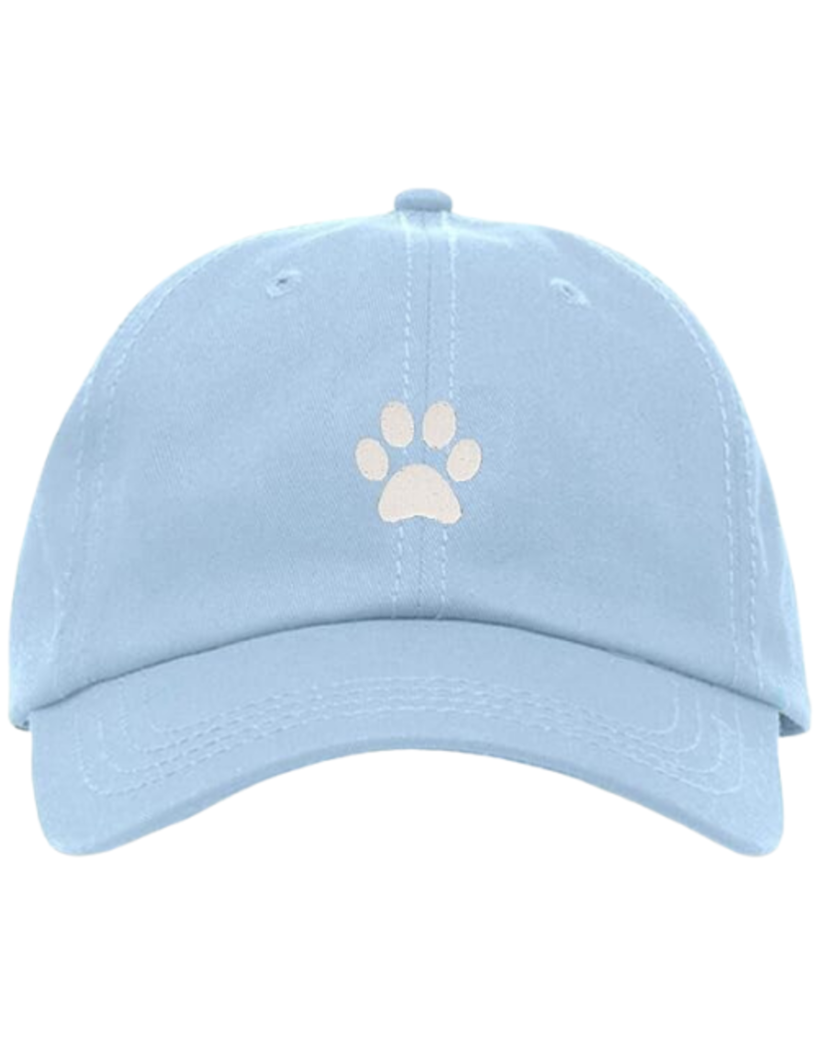 Embroidered Adjustable Paw Print Hat "MERCY JAGUARS" on back