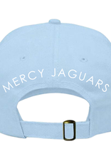 Embroidered Adjustable Paw Print Hat "MERCY JAGUARS" on back