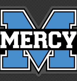 Sticker Mule Power M  DECAL  4"W x 3"H Clear Background