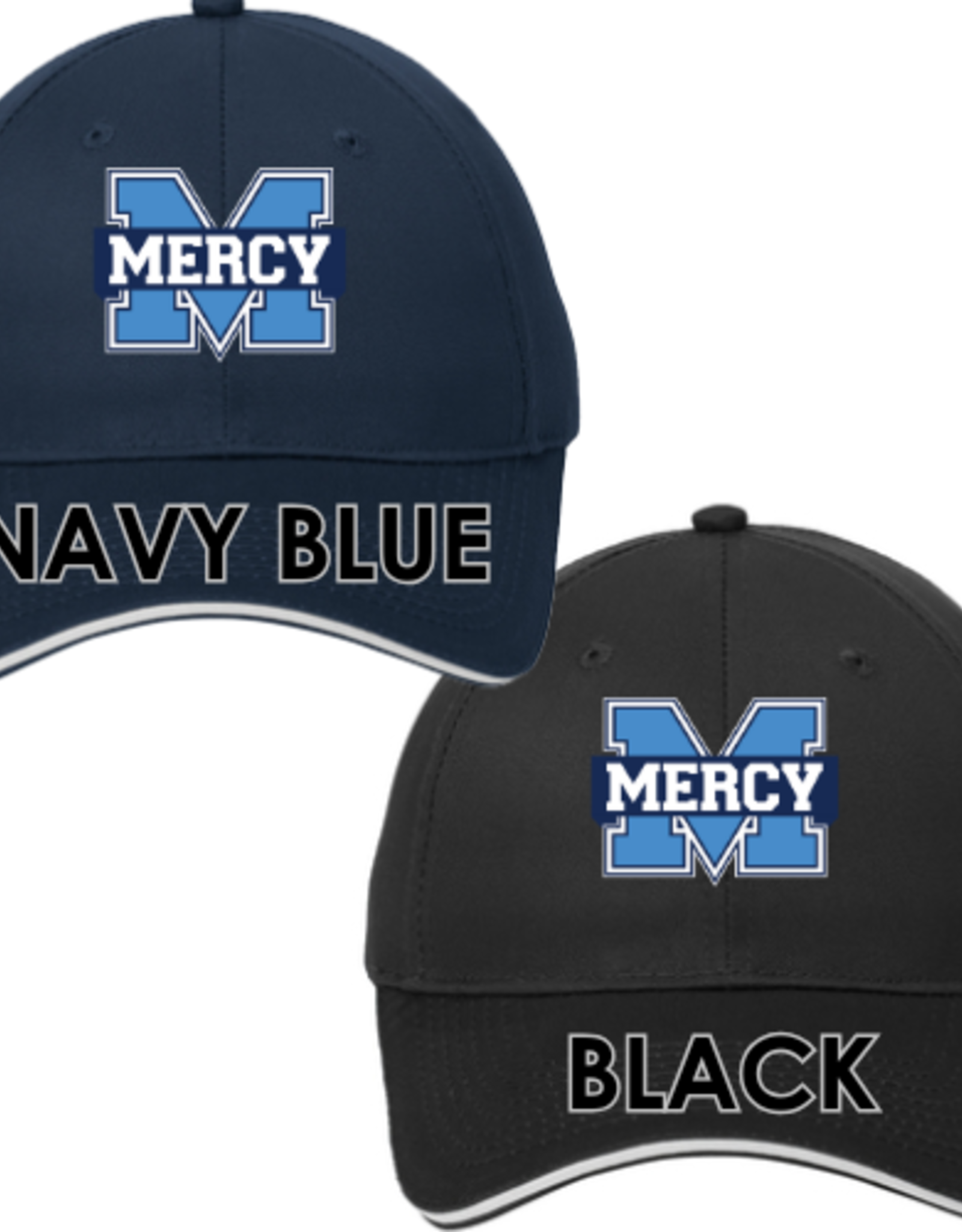 Port & Company Power M Embroidered Velcro Back Twill Hat