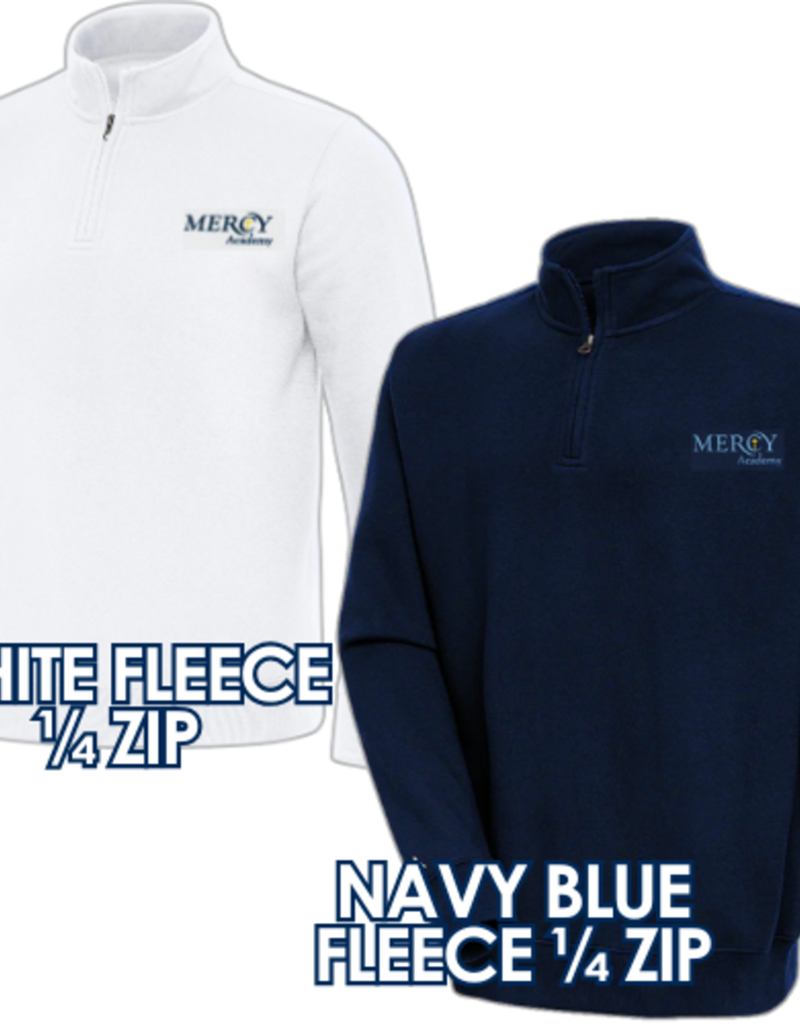 antigua Uniform Fleece Quarter Zip
