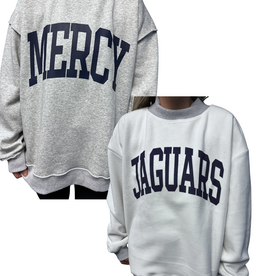 Mock Neck Reversible MERCY/JAGUARS Sweatshirt