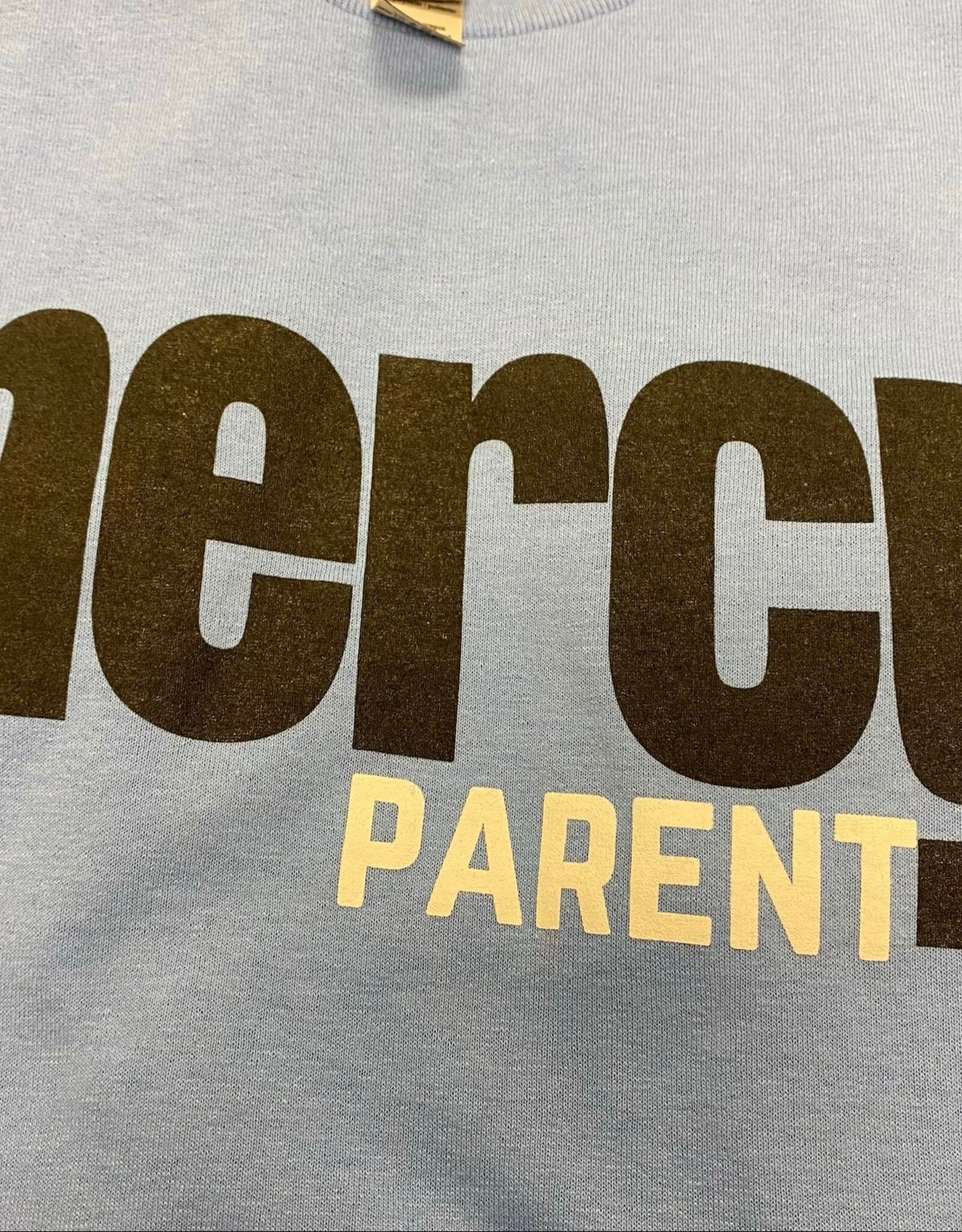 Blue Mercy parent Tshirt