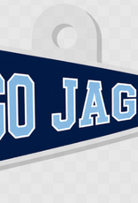 Sticker Mule Go Jags Pennant Key Chain