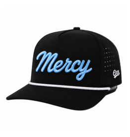 Comfort Colors Mercy Embroidered Light Blue Black Hat