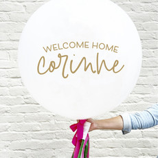 Custom 36" Balloon Kit - Welcome Baby