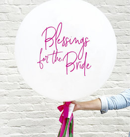 Custom 36" Balloon Kit - Blessings for the Bride