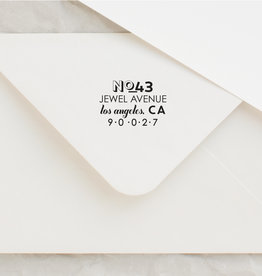 INKED Address Stamp - Shadowbox