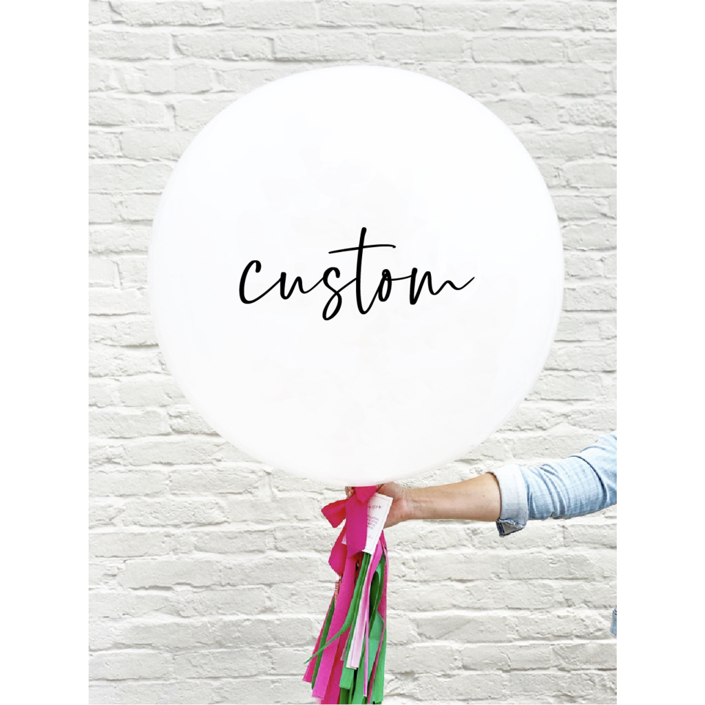Custom 36" Balloon Kit - Custom Design
