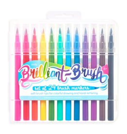 Brilliant Brush Markers