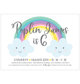 Rainbow Invitation