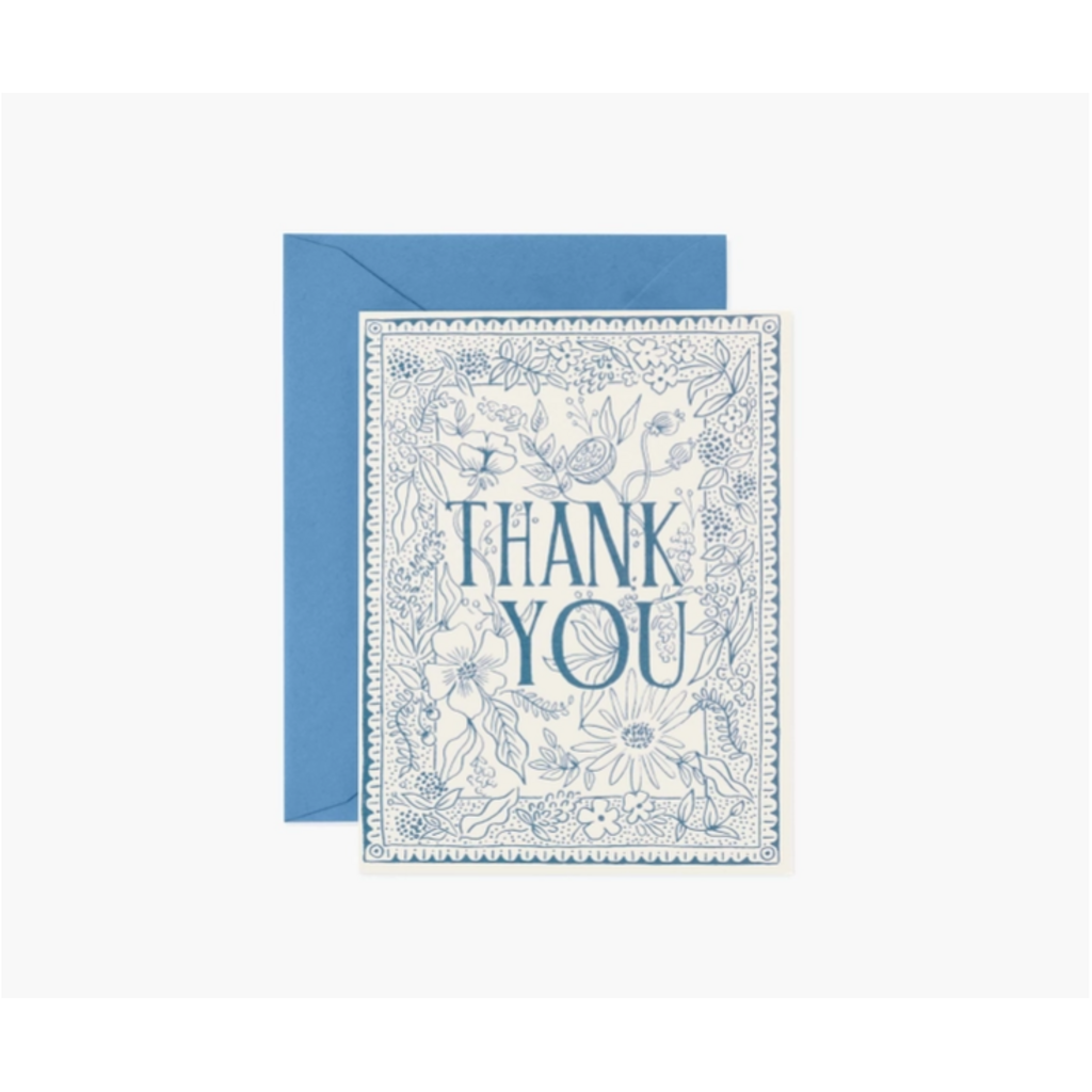 Boxed Delft Thank You Cards