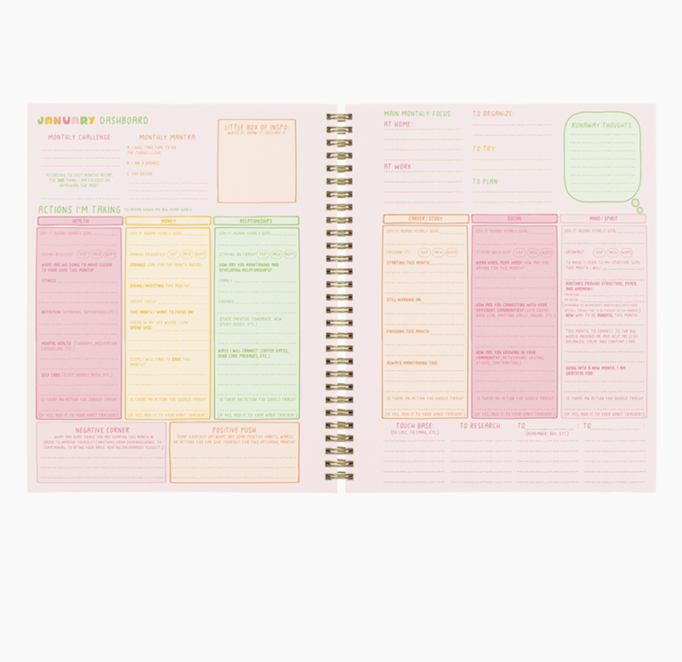 2022 Dated Planner - Far out Floral