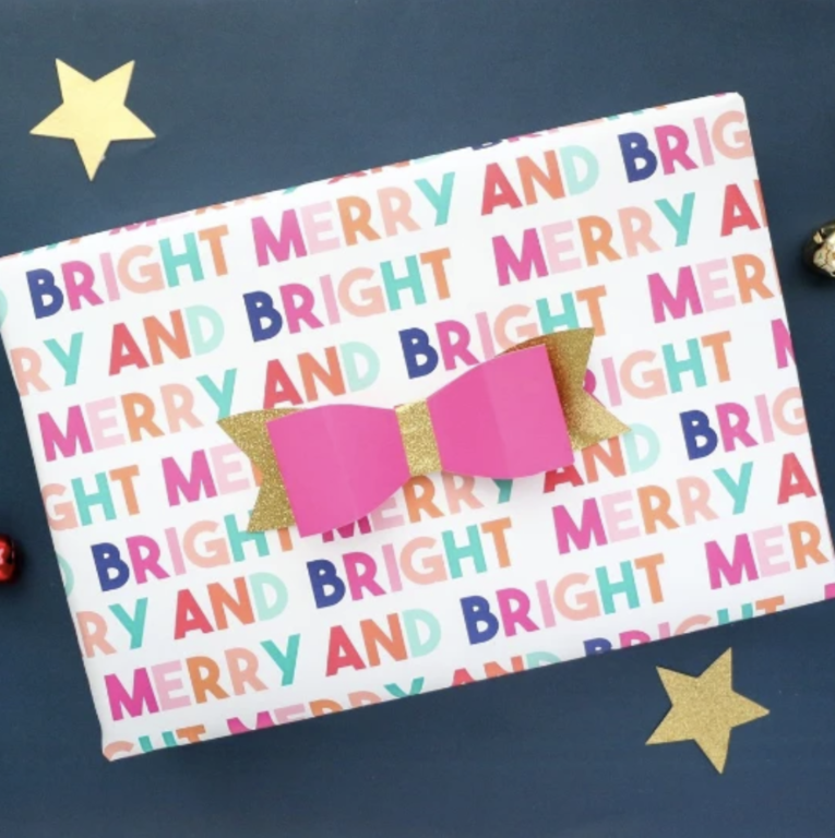 Merry and Bright Wrapping Paper