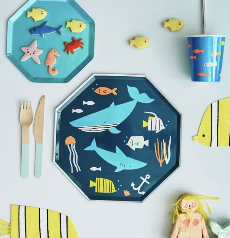 Under The Sea Dinner Plate