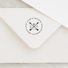 INKED Address Stamp - Amoretto