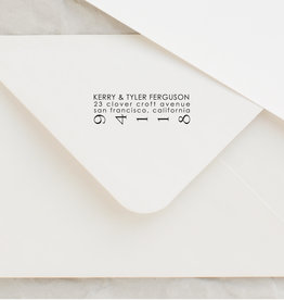 INKED Address Stamp - Broadside