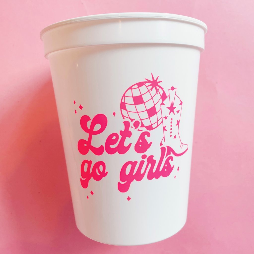 Let's Go Girls Cups