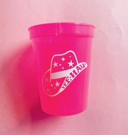 Pink Yeehaw Cups