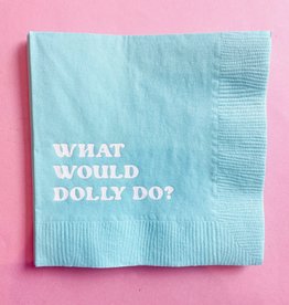 Print Appeal What Would Dolly Do? Napkins - set of 20