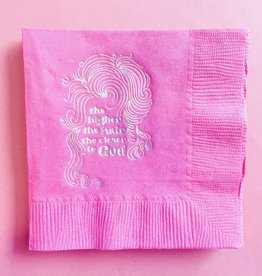 The Higher The Hair Dolly Napkins