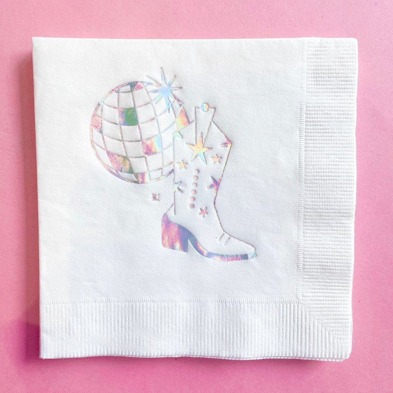 Disco Cowgirl Napkins